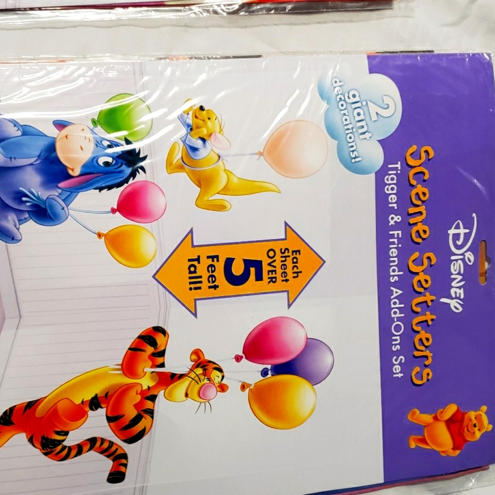 Tiger and friends scene setter party or room decor